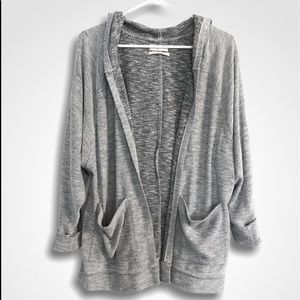 Urban Outfitters Grey, White, and Black Cardigan!